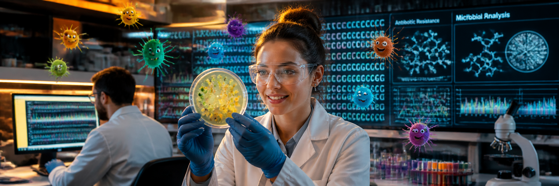 Microbiology care, laboratory work, and patient empathy at MADOMIC