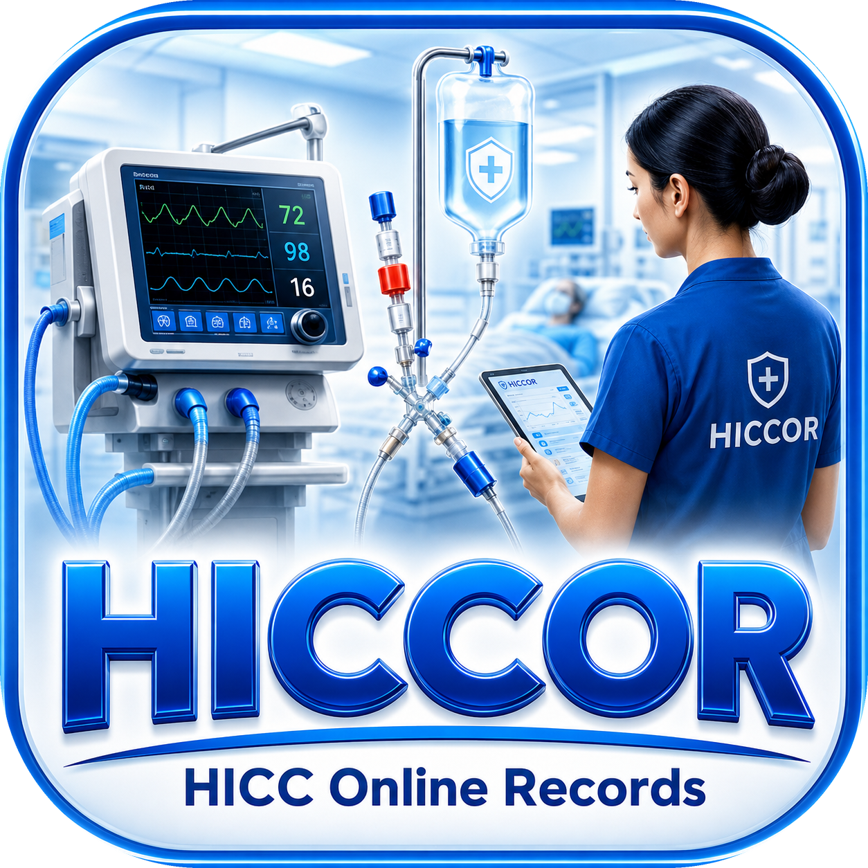 HICCOR logo — HICC Online Records